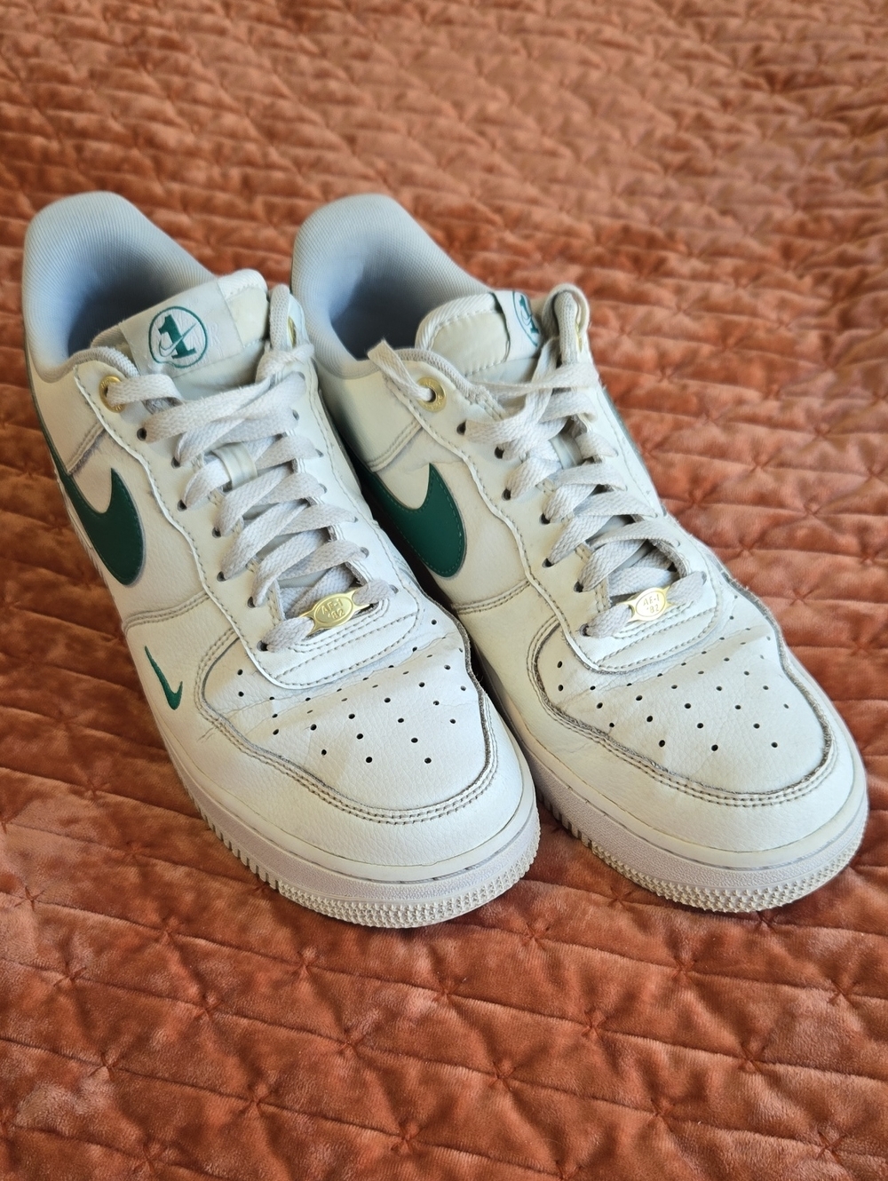 Nike White AIR 40TH ANNIVERSARY '07 LV8 xlnt.cond.mens 10.5 dq7658-101